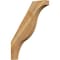 Ekena Millwork 4"W x 28"D x 36"H Funston Rough Sawn Knee Brace, Western Red Cedar BRC04X28X36FST00RWR - alternate 1